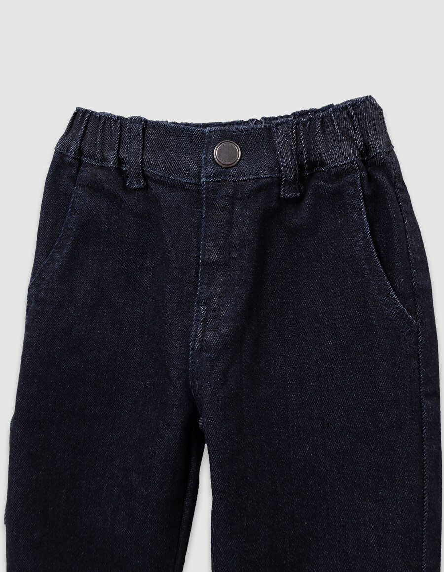 jeans da carpentiere grezzi da neonato