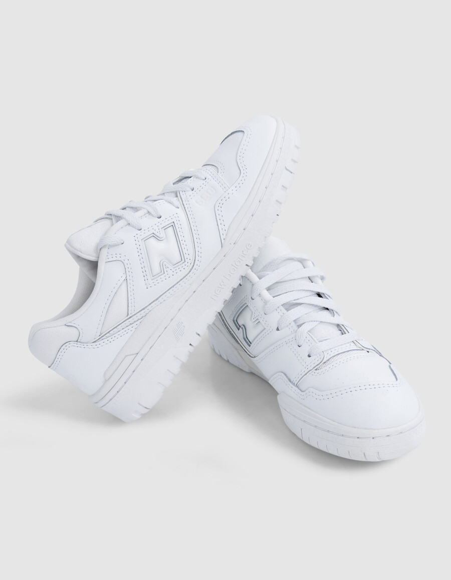 scarpe da ginnastica bianche new balance 550 da bambina