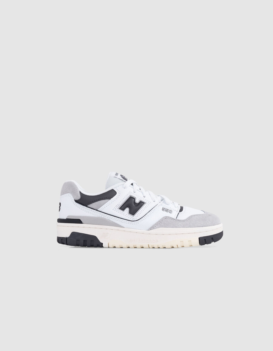 scarpe da ginnastica bianche new balance 550 da ragazzo