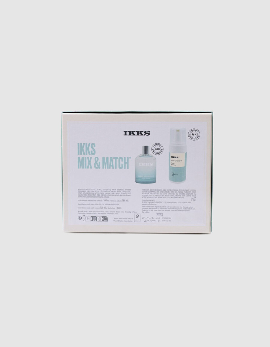 set sweet adventure 100ml e schiuma da doccia