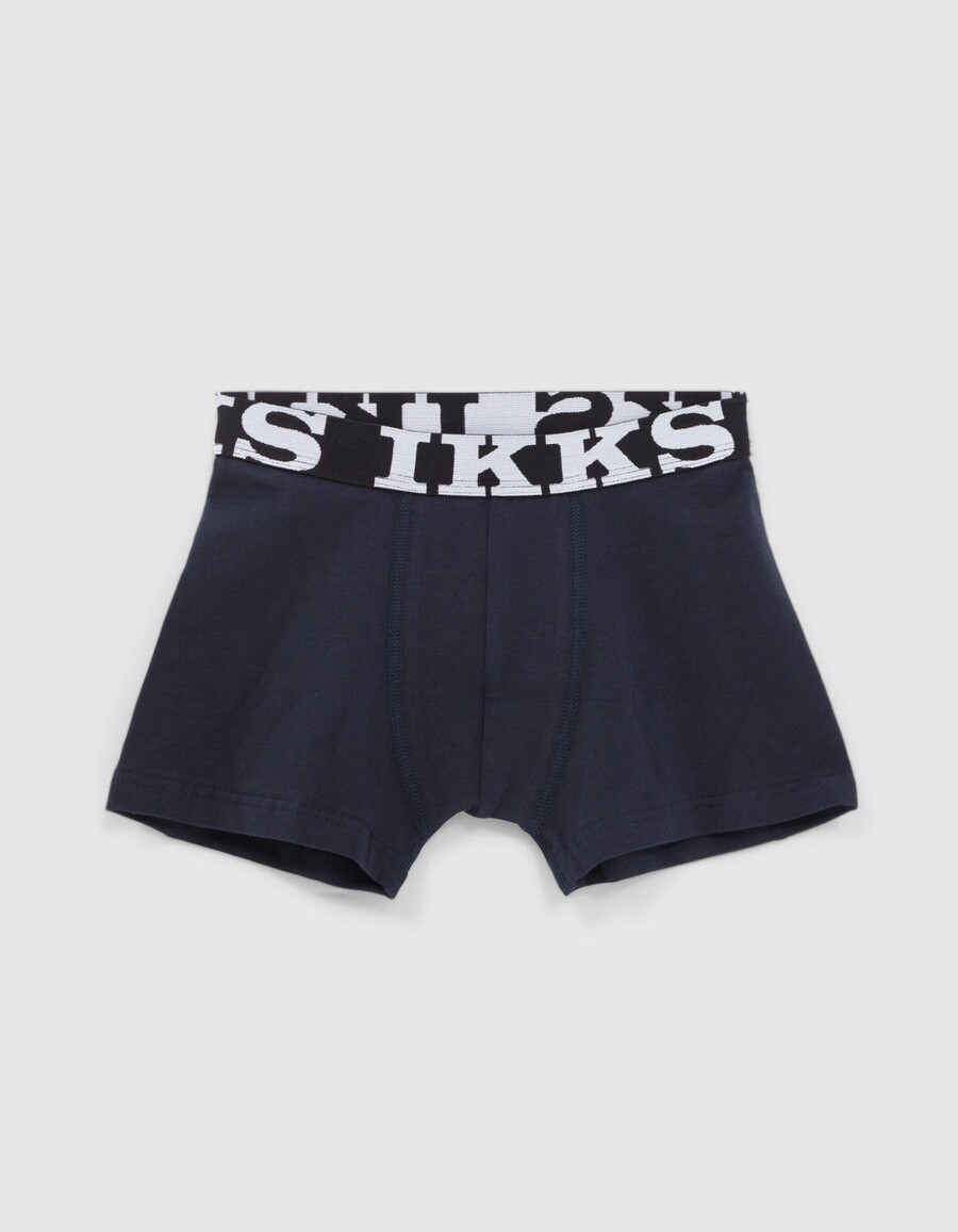 boxer blu navy e grigi per ragazzi