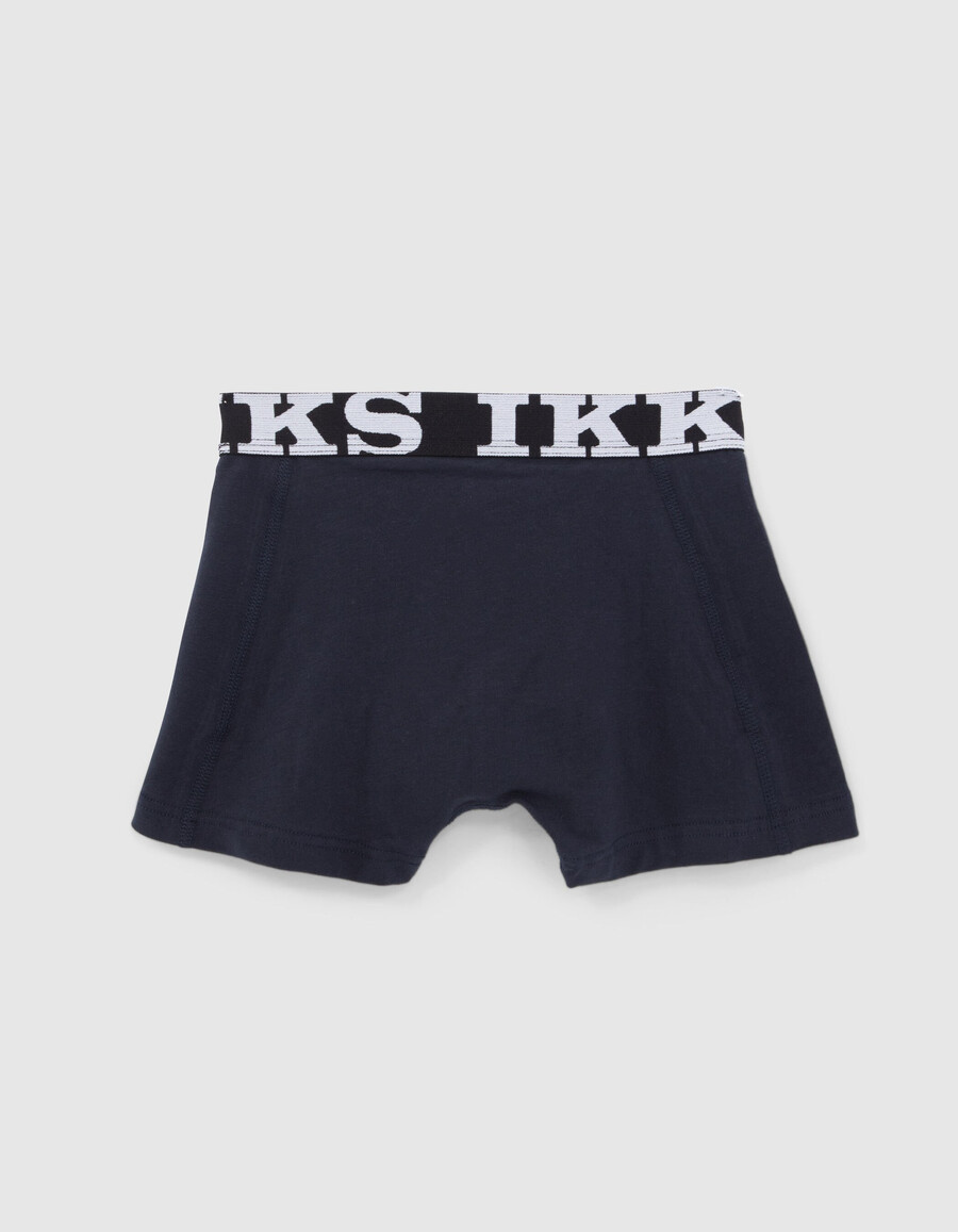 boxer blu navy e grigi per ragazzi