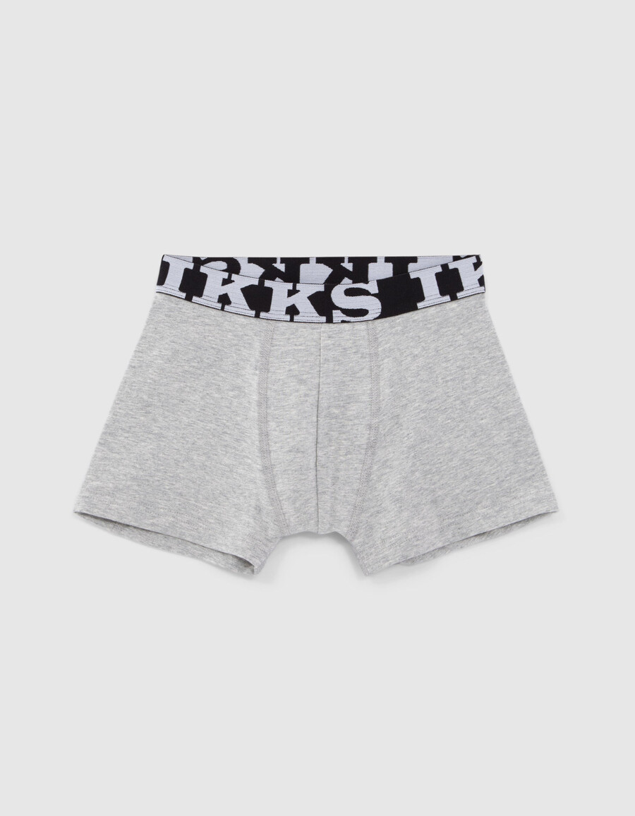 boxer blu navy e grigi per ragazzi