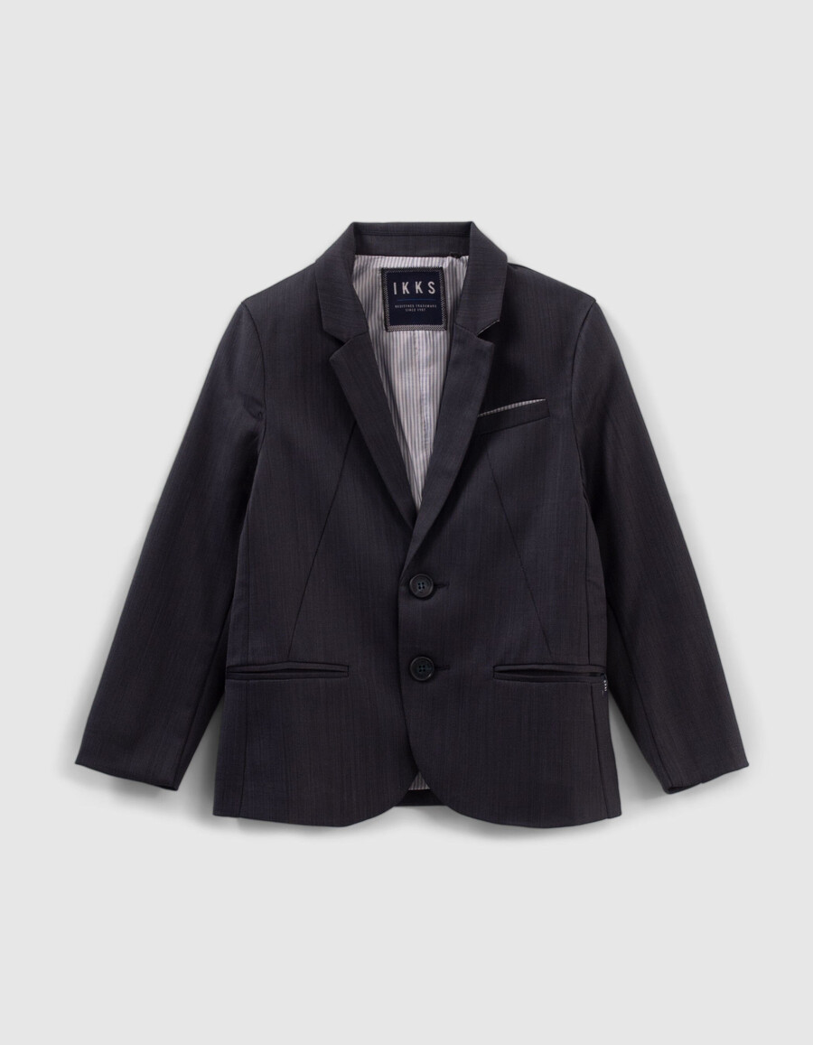 giacca da abito blu navy per ragazzi