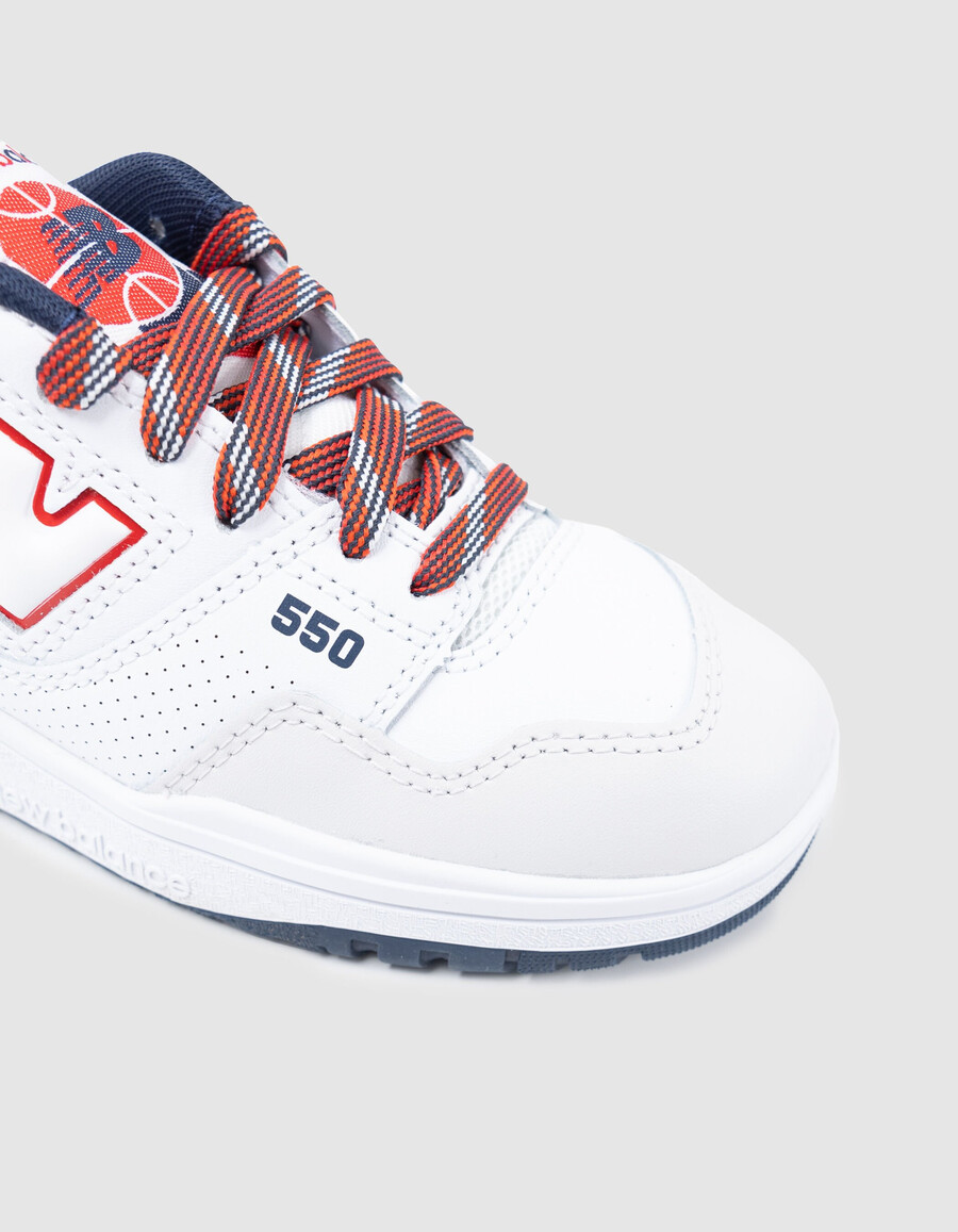 scarpe da ginnastica new balance 550 tricolor da ragazzo