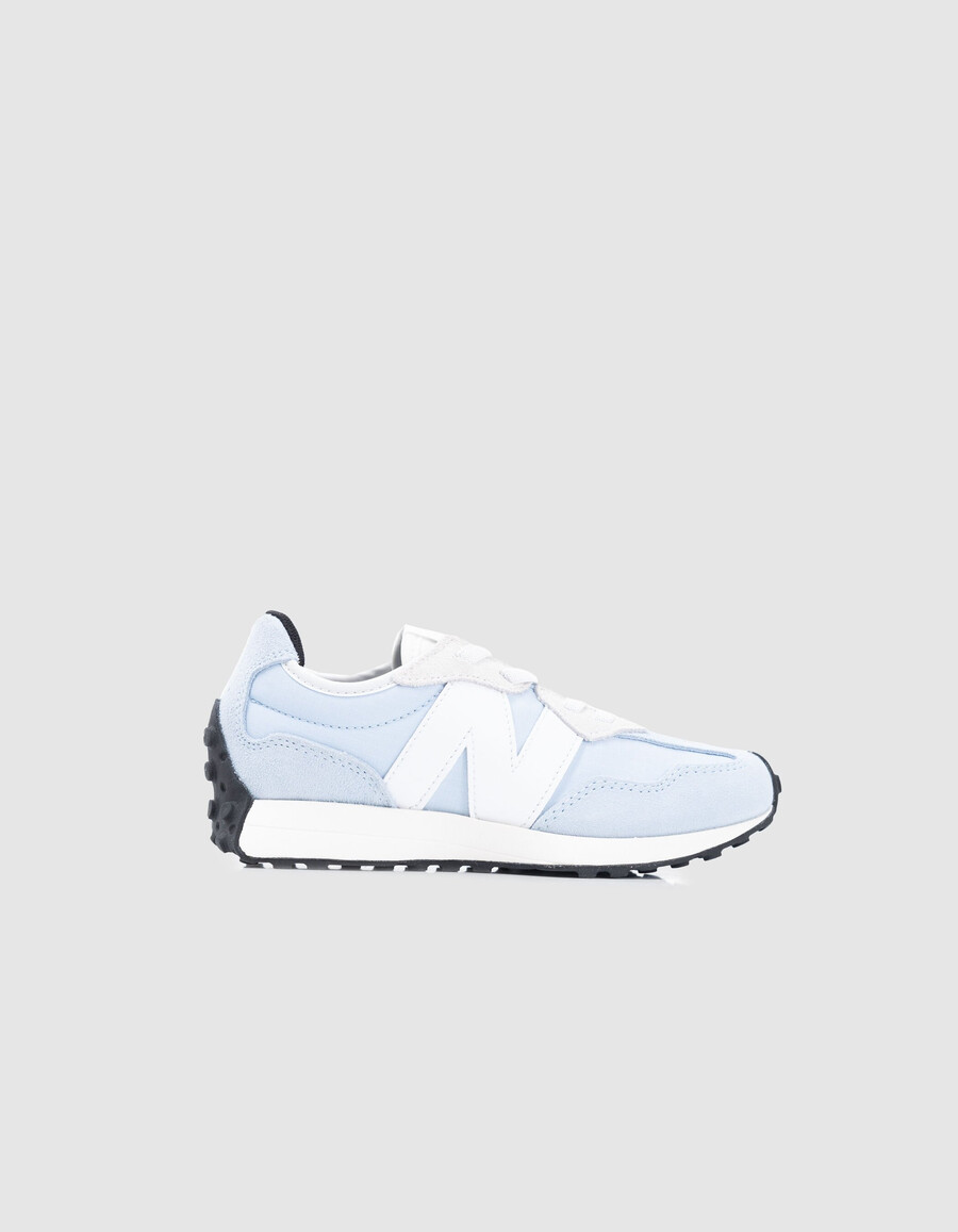 scarpe da ginnastica blu new balance 327 da bambina
