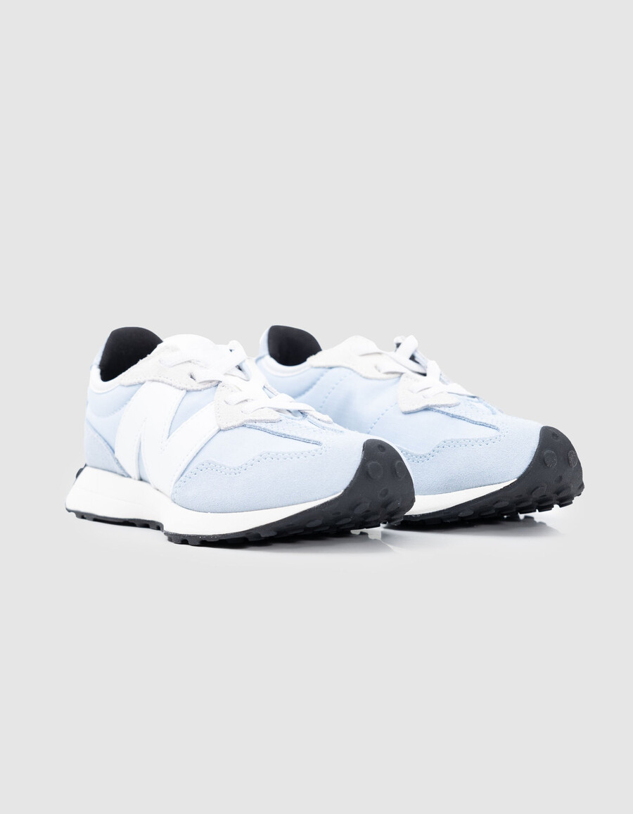 scarpe da ginnastica blu new balance 327 da bambina