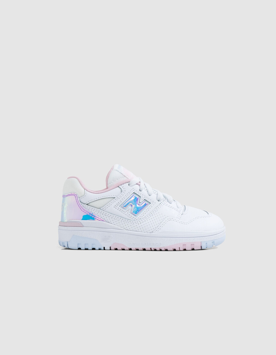 scarpe da ginnastica new balance 550 grigie da bambino