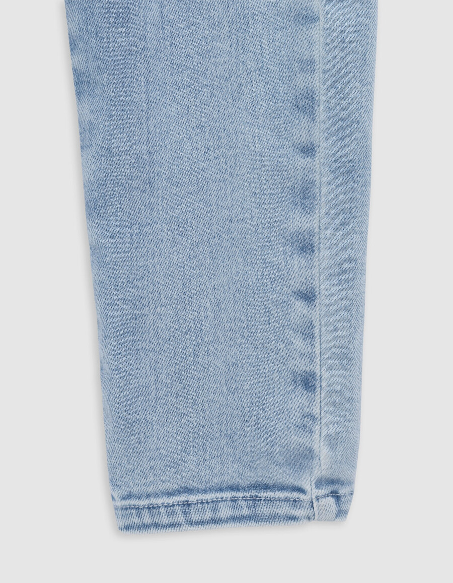 jogger battle jeans blu per ragazzo