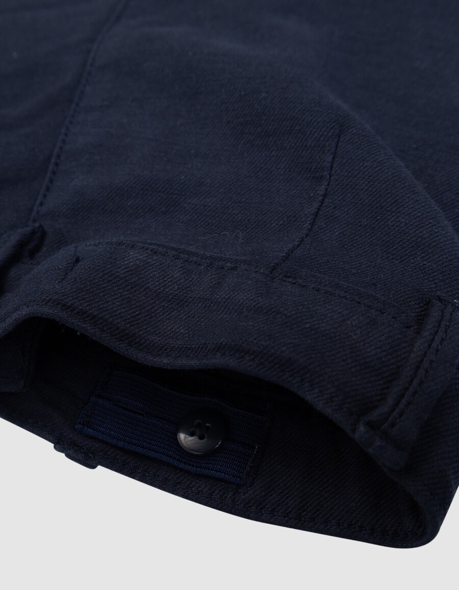 pantaloni dritti stile cargo blu navy per ragazzi