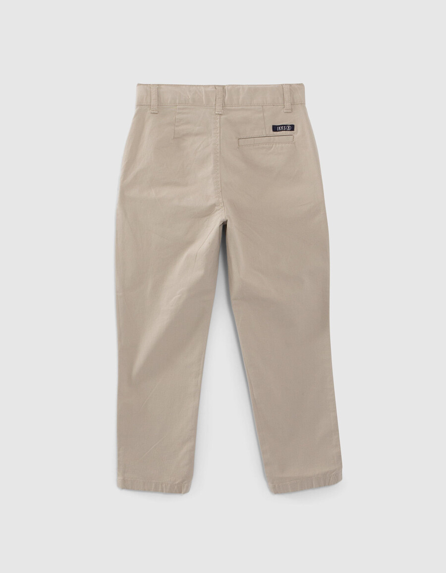 pantaloni chino beige da bambino