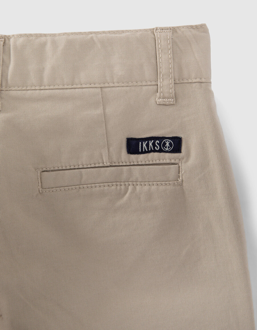 pantaloni chino beige da bambino