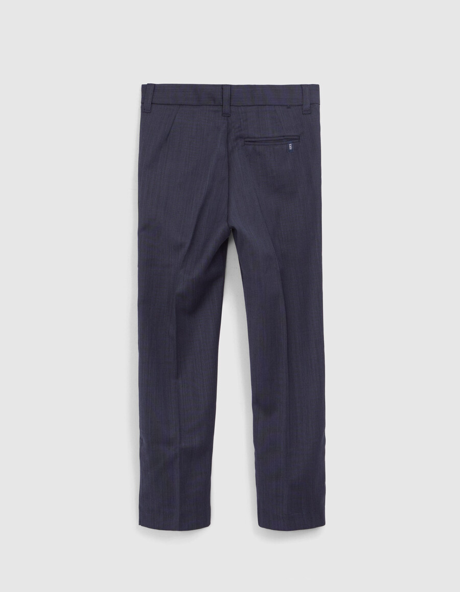 pantaloni in maglia blu navy per ragazzi