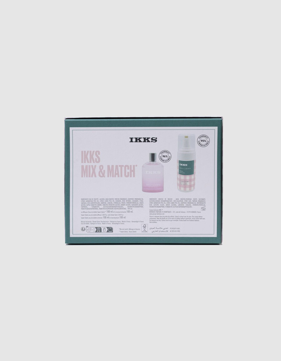 set sweet liberty 100ml e schiuma da doccia
