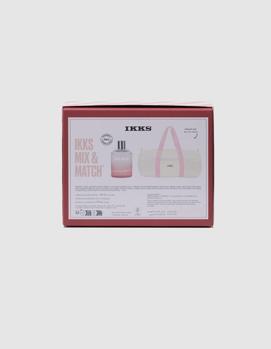 cofanetto regalo little women da 100 ml e borsa bowling