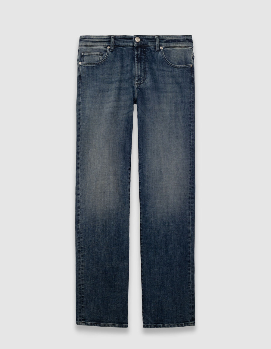 jeans slim bruce blu da uomo