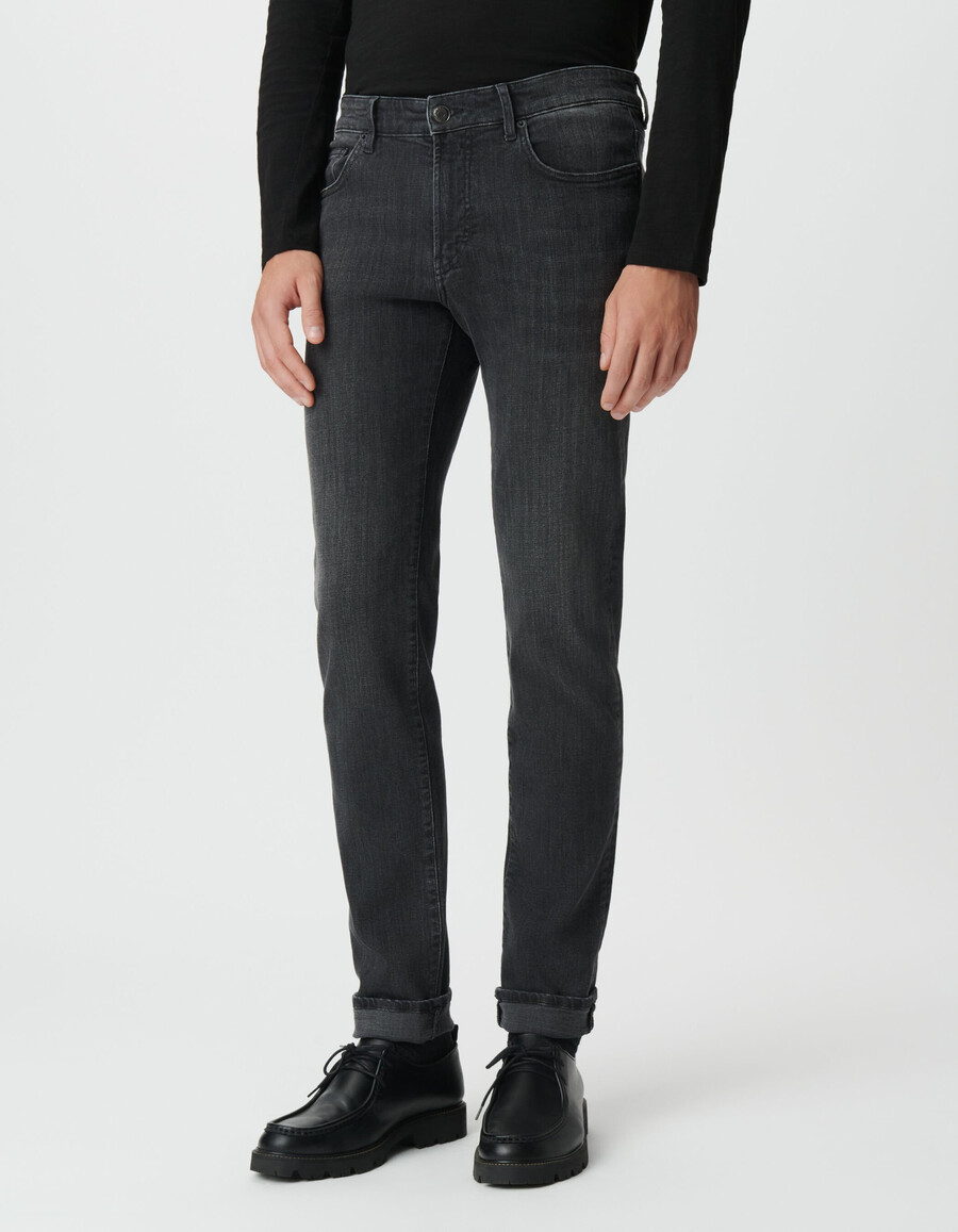 jeans slim bruce grigi da uomo