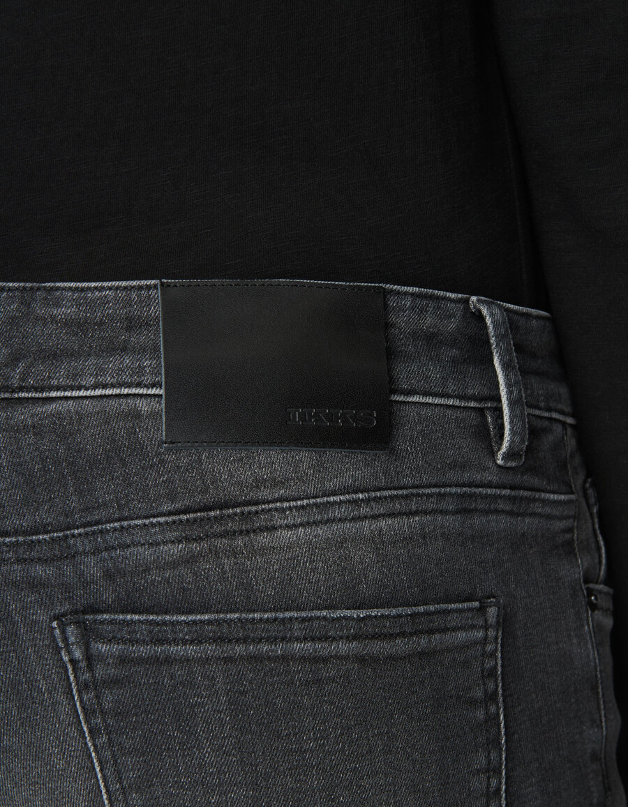 jeans slim bruce grigi da uomo