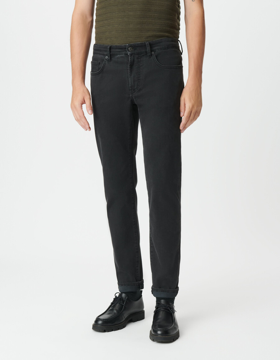 jeans slim bruce neri invecchiati da uomo