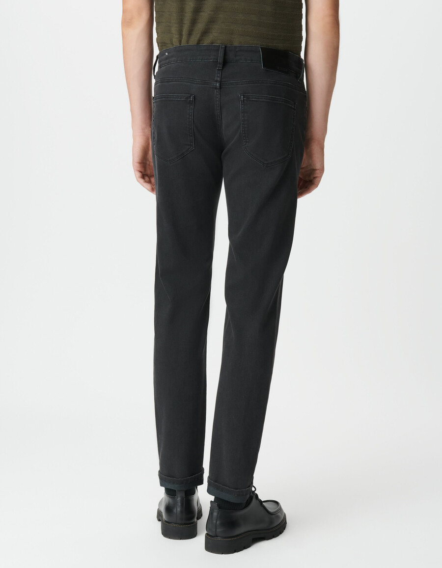 jeans slim bruce neri invecchiati da uomo