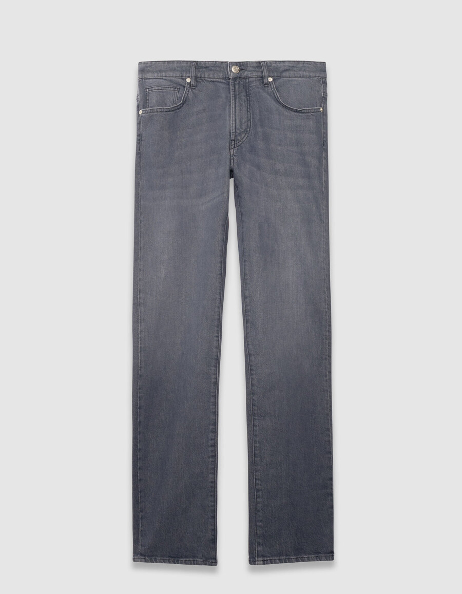 jeans slim grigi e blu da uomo