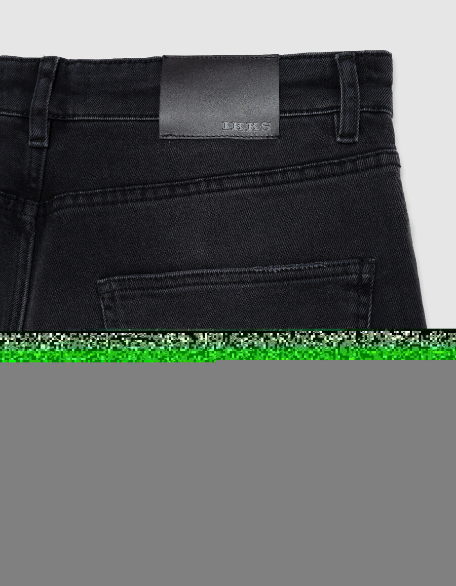 jeans dritti grigi serge da uomo