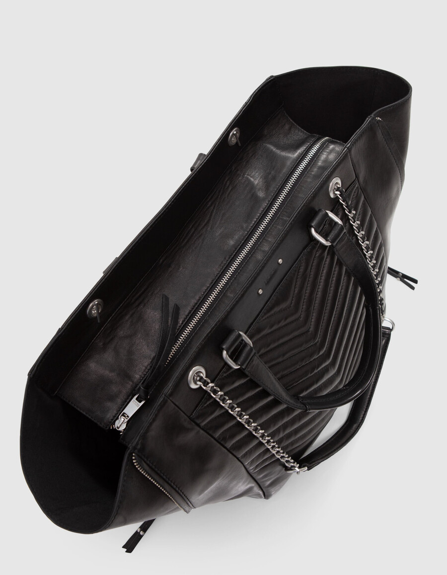 borsa 1440 pelle nera taglia l donna