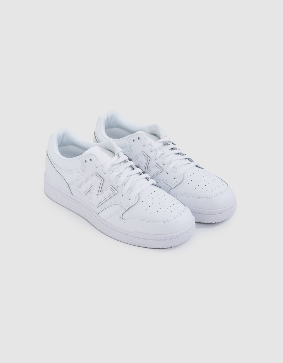 scarpe da ginnastica new balance 480 bianche da uomo