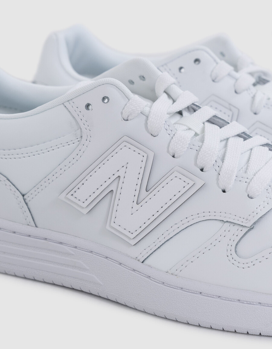 scarpe da ginnastica new balance 480 bianche da uomo