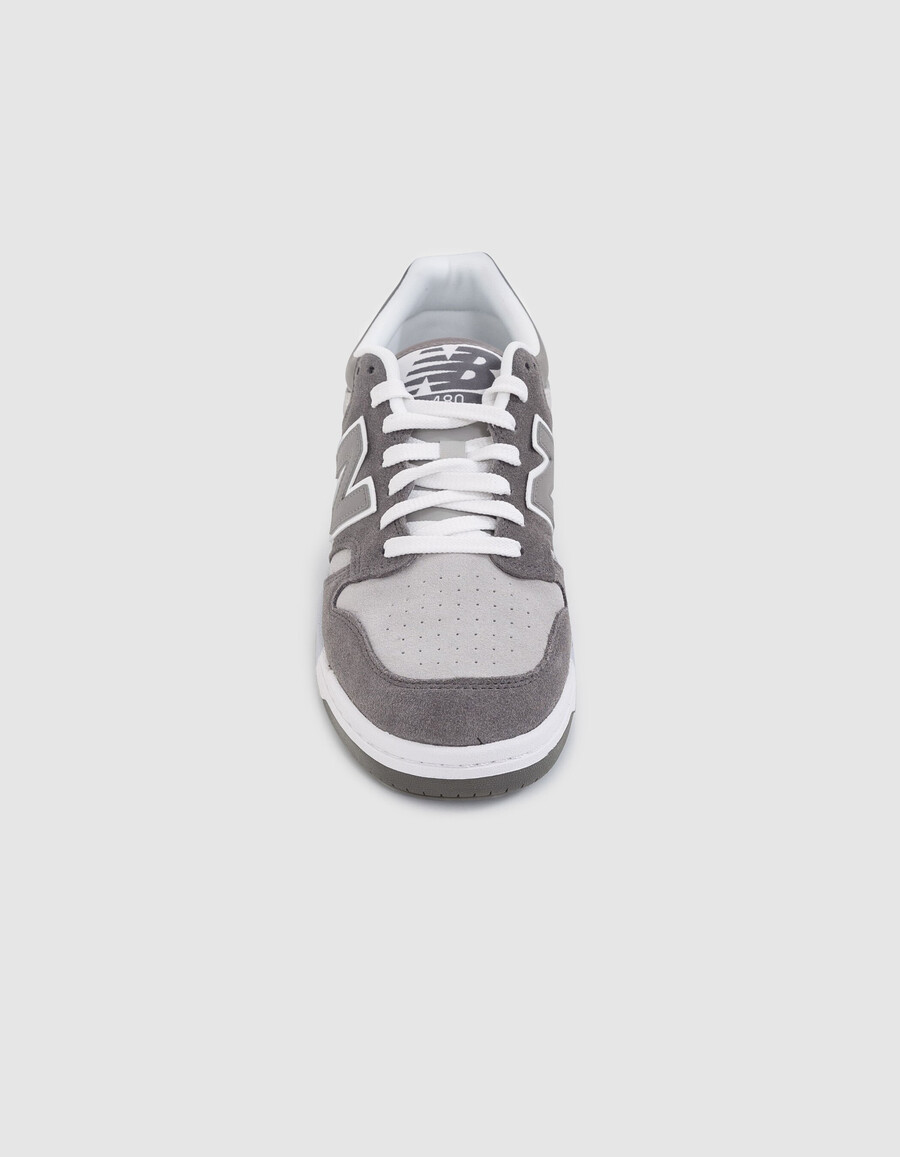 scarpe da ginnastica grigie new balance 480 da uomo