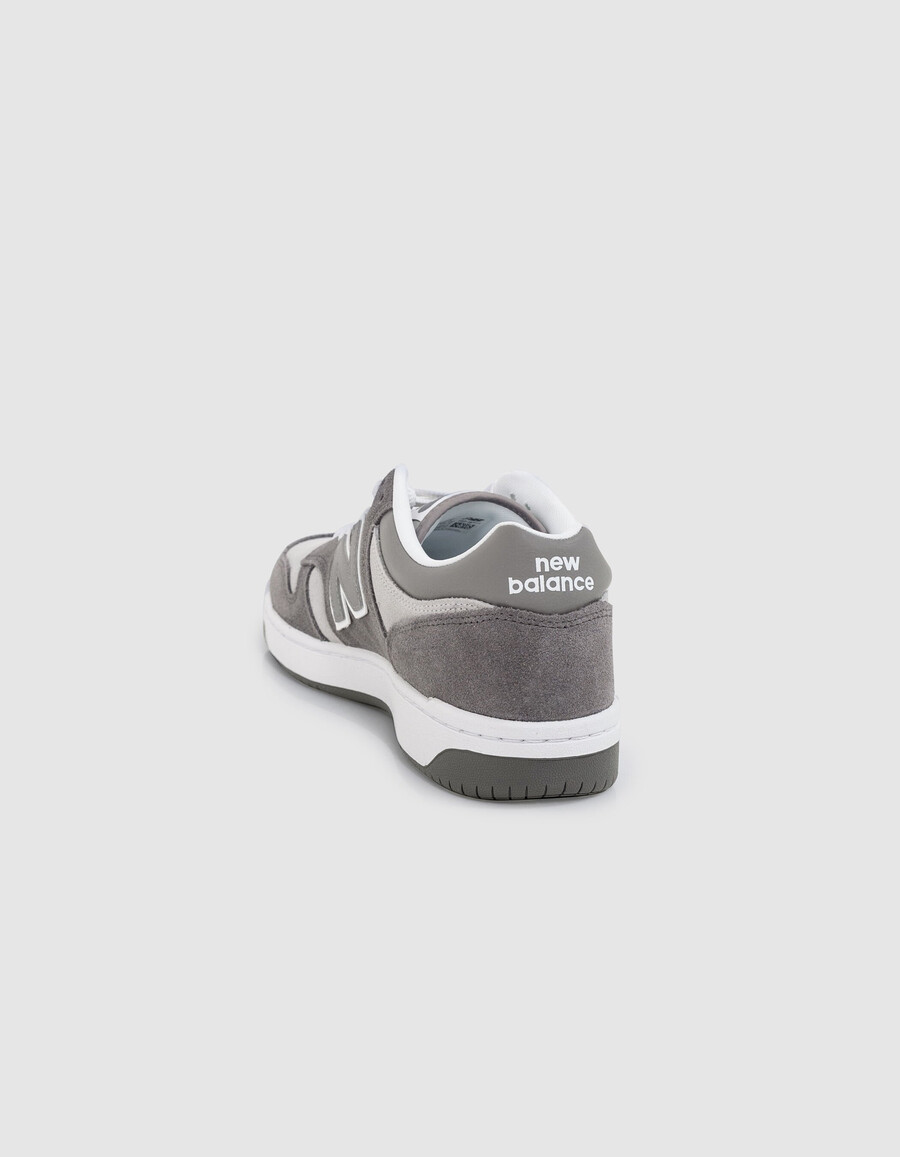 scarpe da ginnastica grigie new balance 480 da uomo
