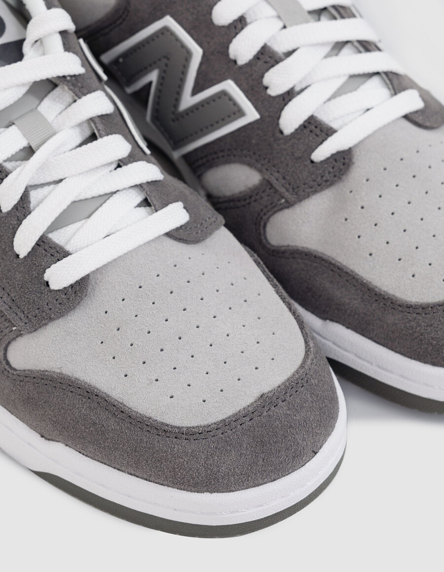 scarpe da ginnastica grigie new balance 480 da uomo