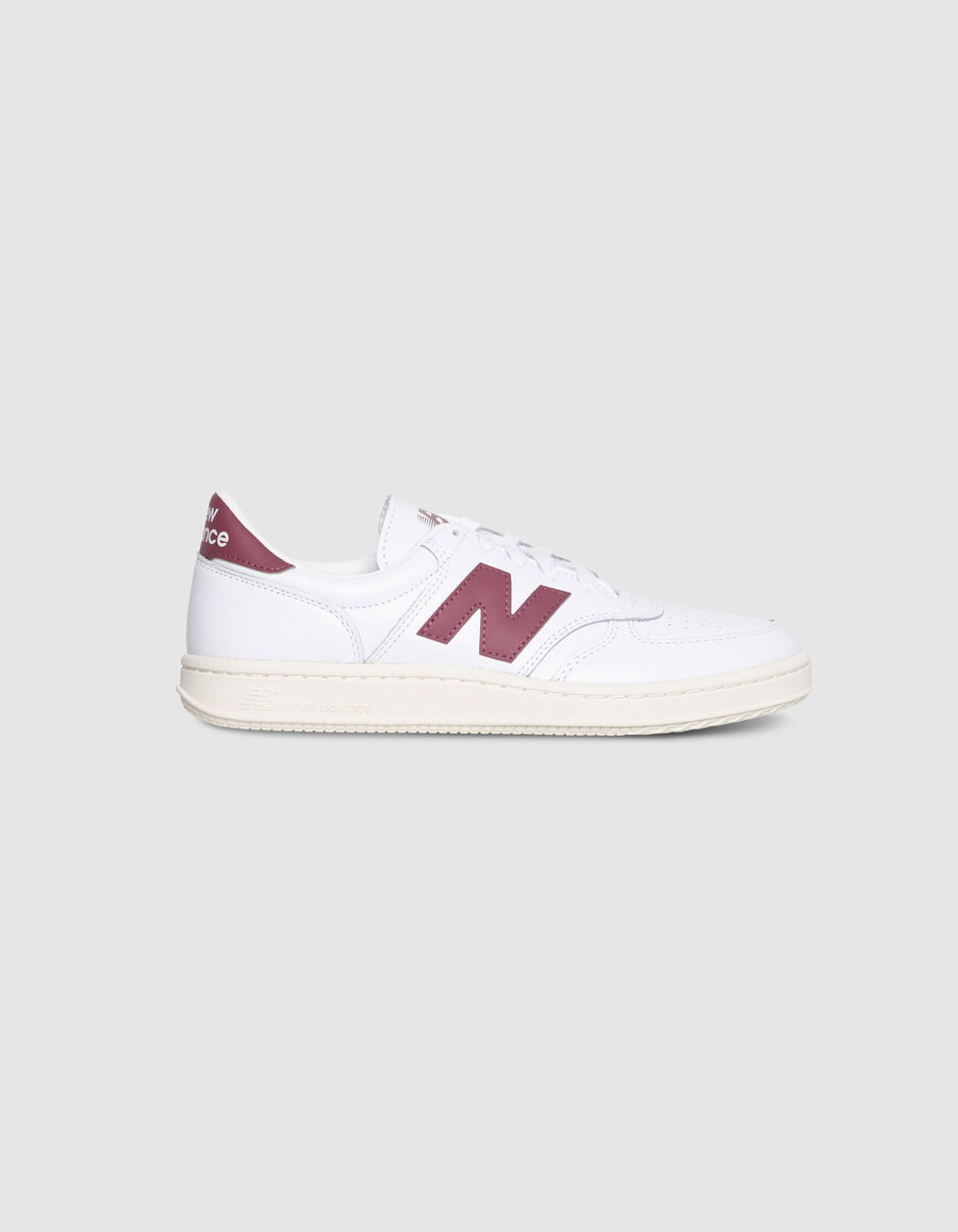 scarpe da ginnastica new balance t500 bianche da uomo