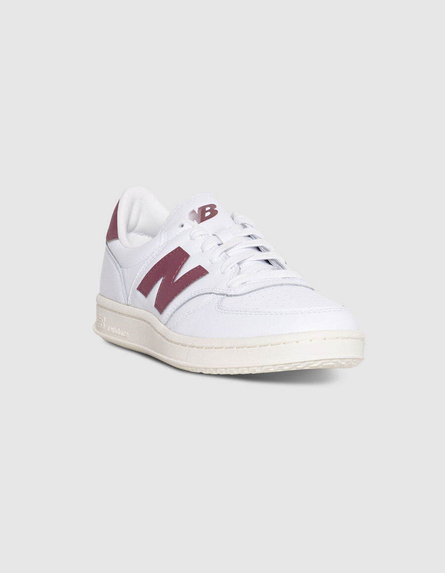 scarpe da ginnastica new balance t500 bianche da uomo