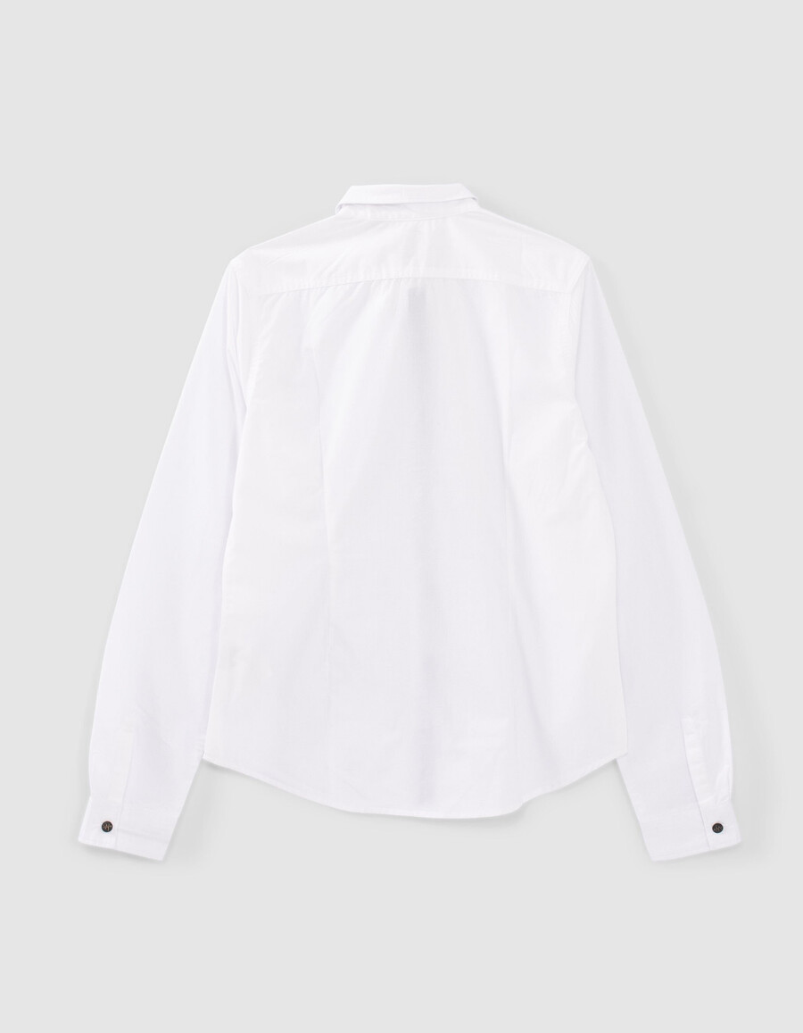 camicia bianca da ragazzo