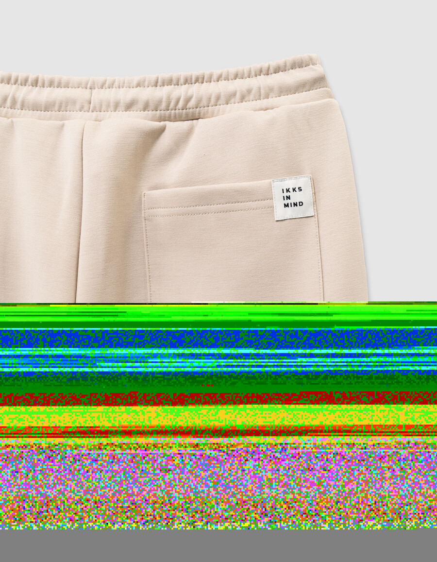 pantaloni cargo beige da bambino