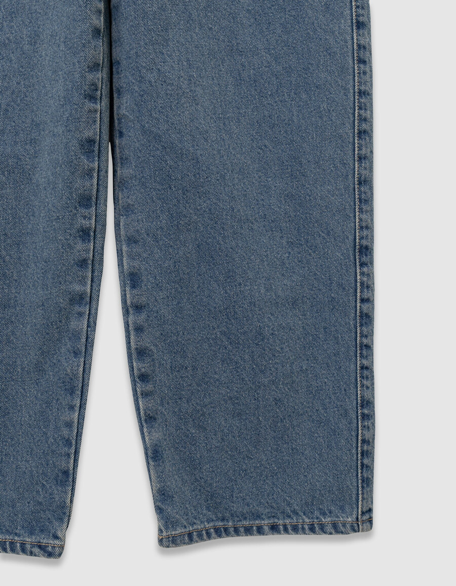 jeans larghi blu da ragazzo