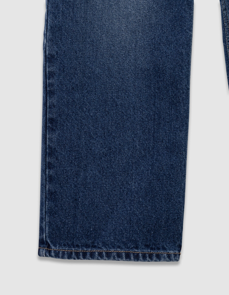 jeans larghi blu stile carpentiere per ragazzi