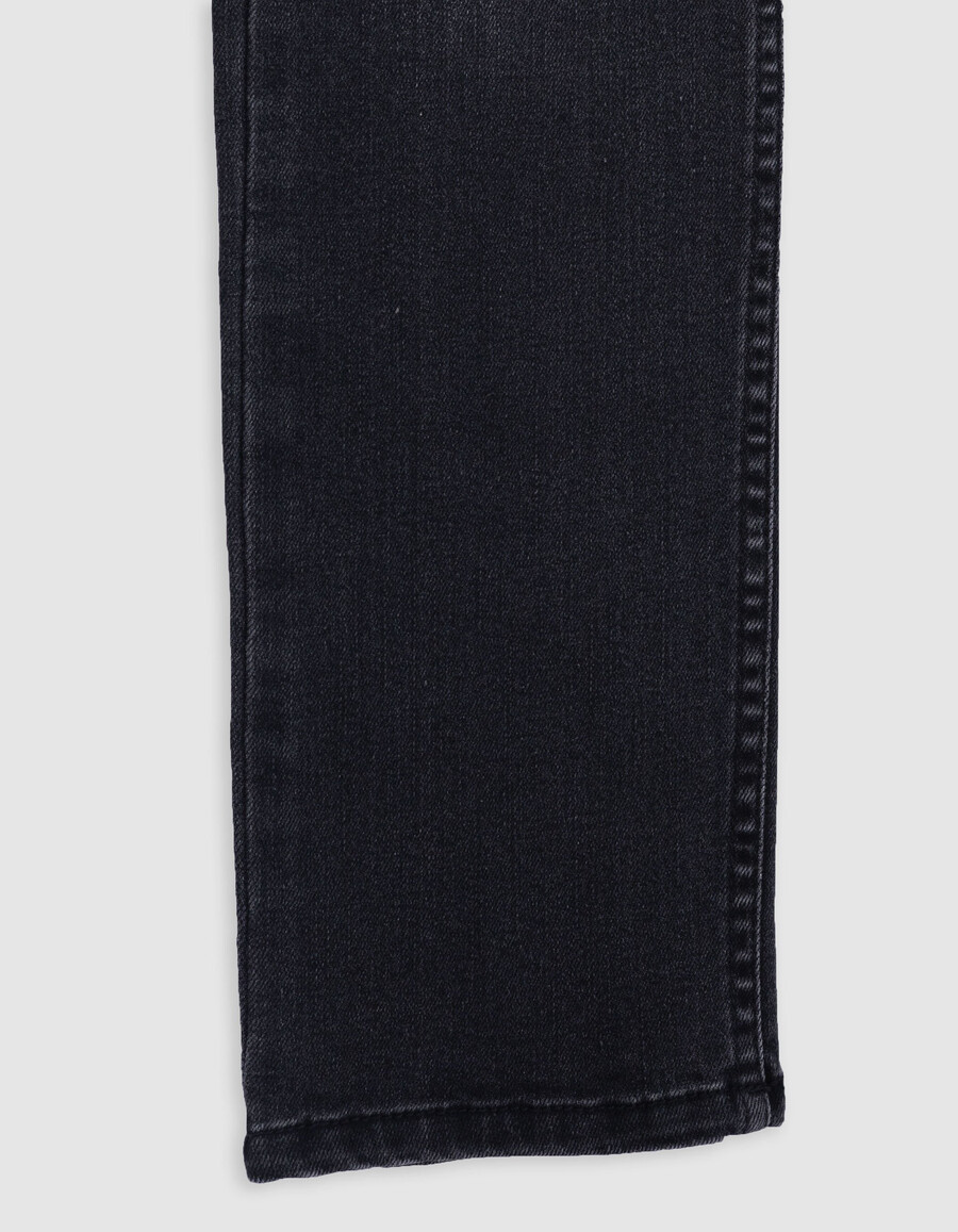 jeans slim lavati grigi da ragazzo