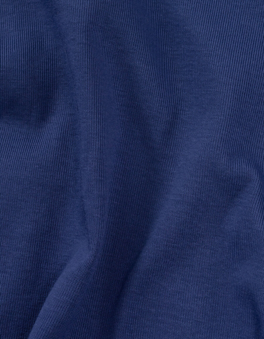 maglietta blu scollatissima per ragazze