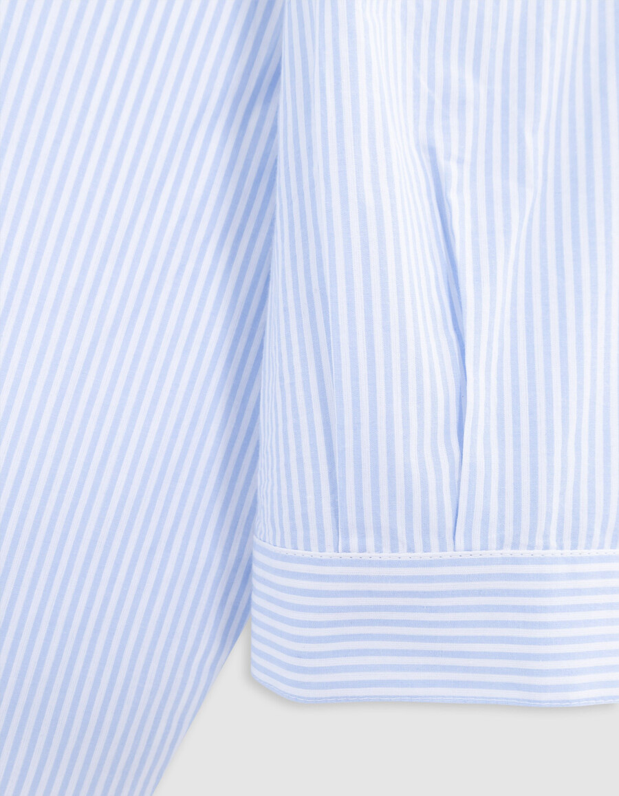 giacca spirit con camicia a righe blu per ragazza
