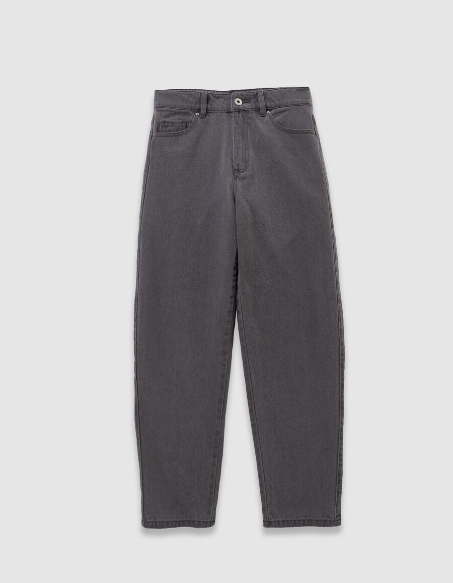jeans gaucho grigi da bambina