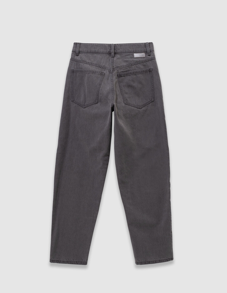 jeans gaucho grigi da bambina