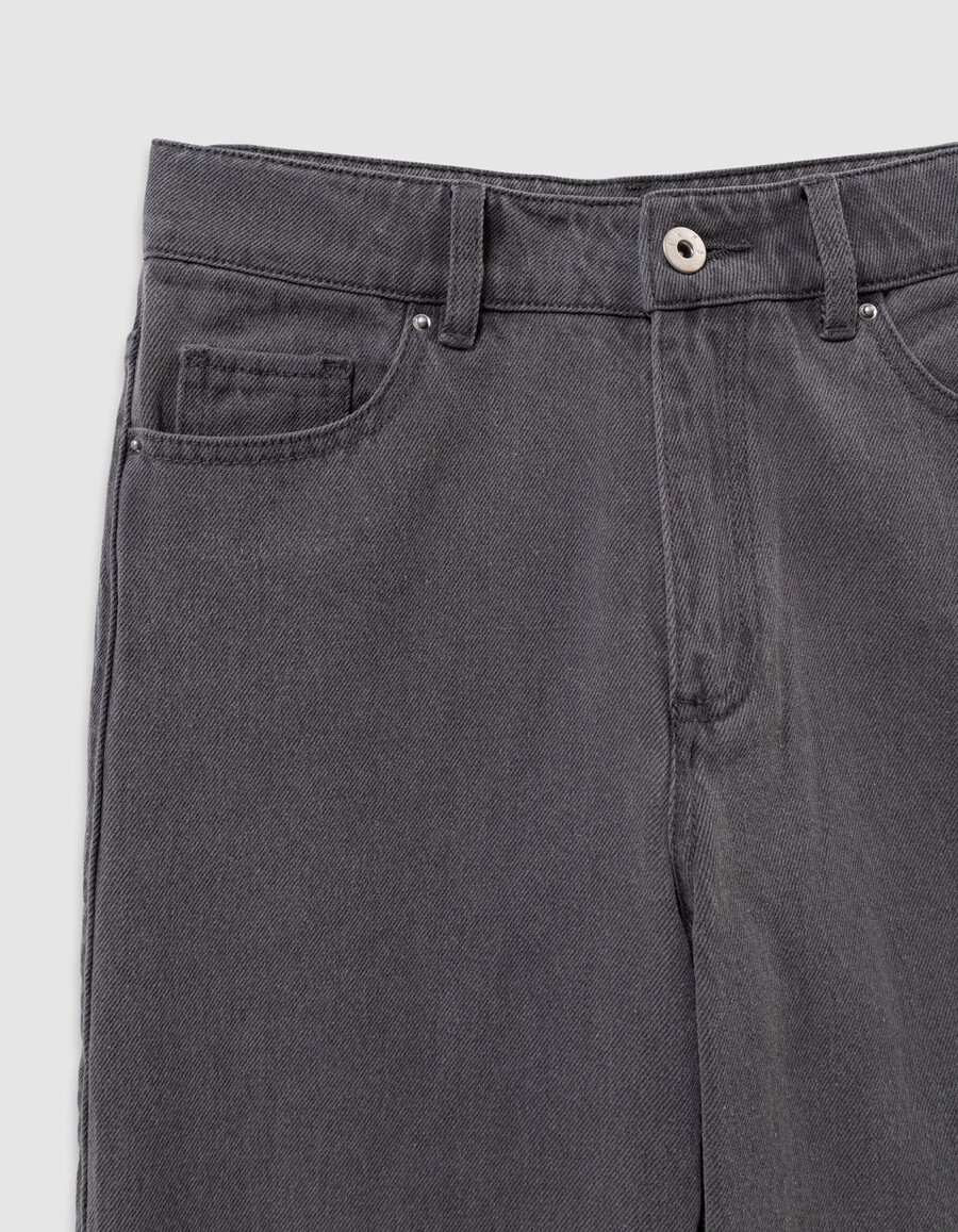 jeans gaucho grigi da bambina