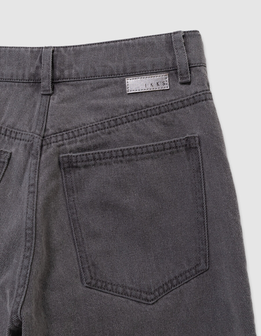 jeans gaucho grigi da bambina