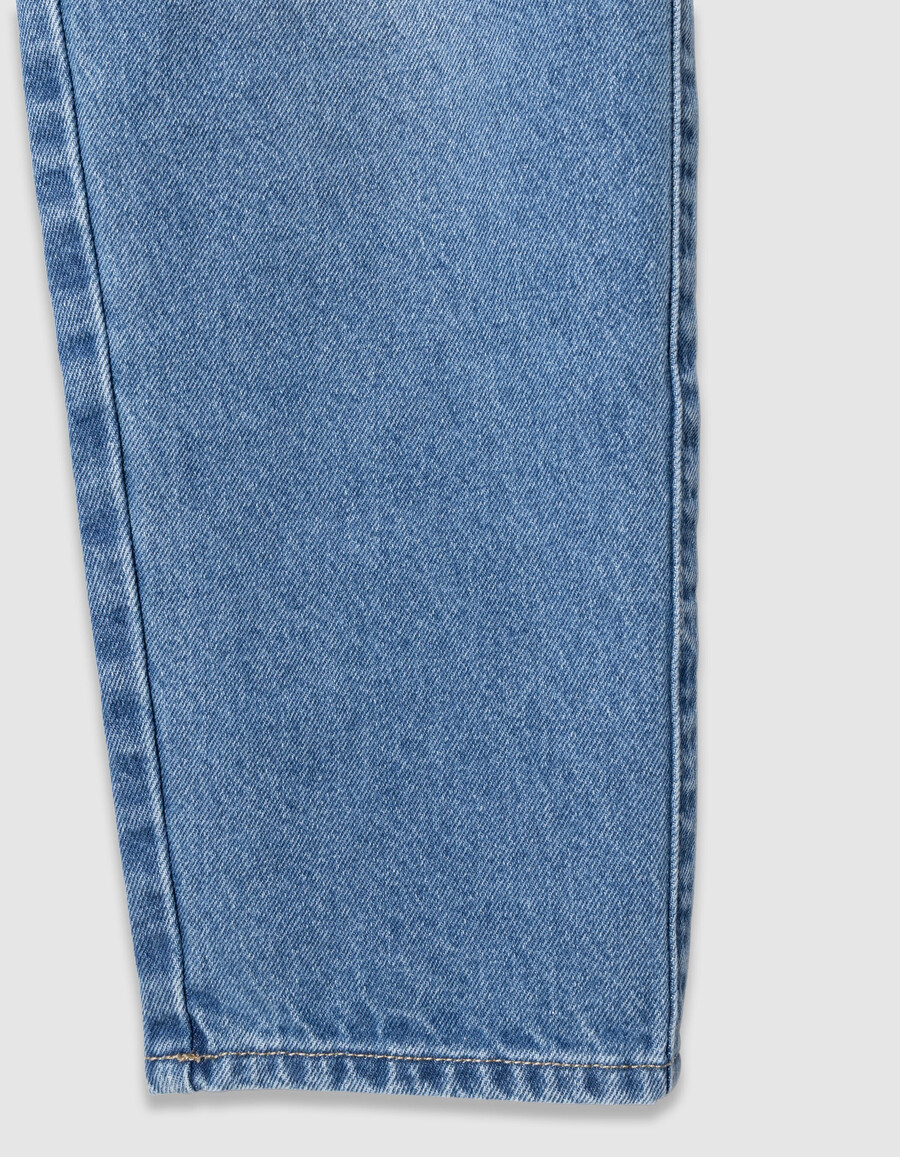 jeans gaucho blu da bambina