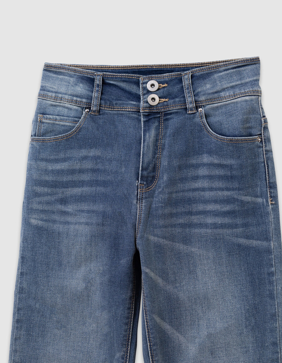 jeans svasati blu sbiaditi da bambina
