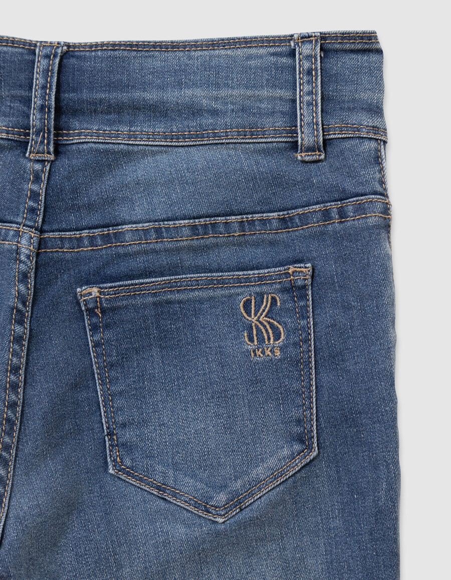 jeans svasati blu sbiaditi da bambina