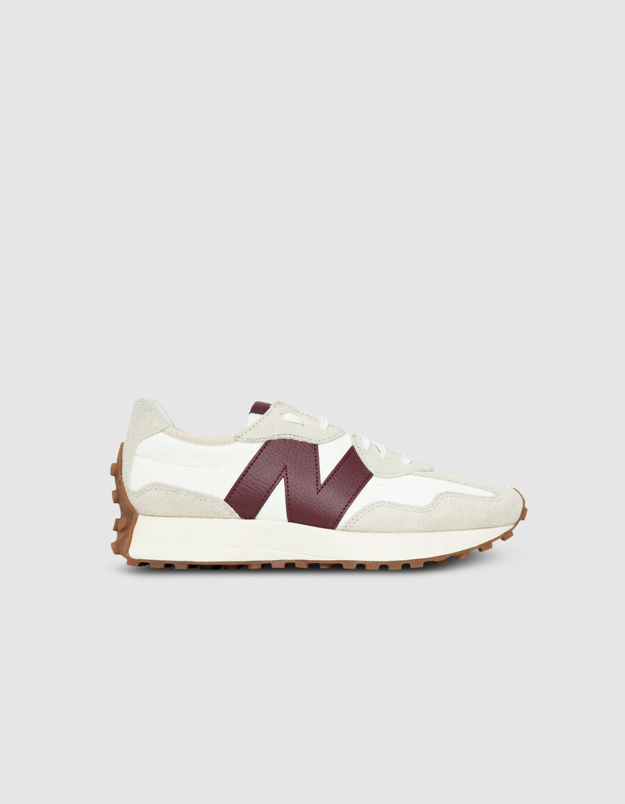 scarpe da ginnastica new balance 327 bordeaux da donna