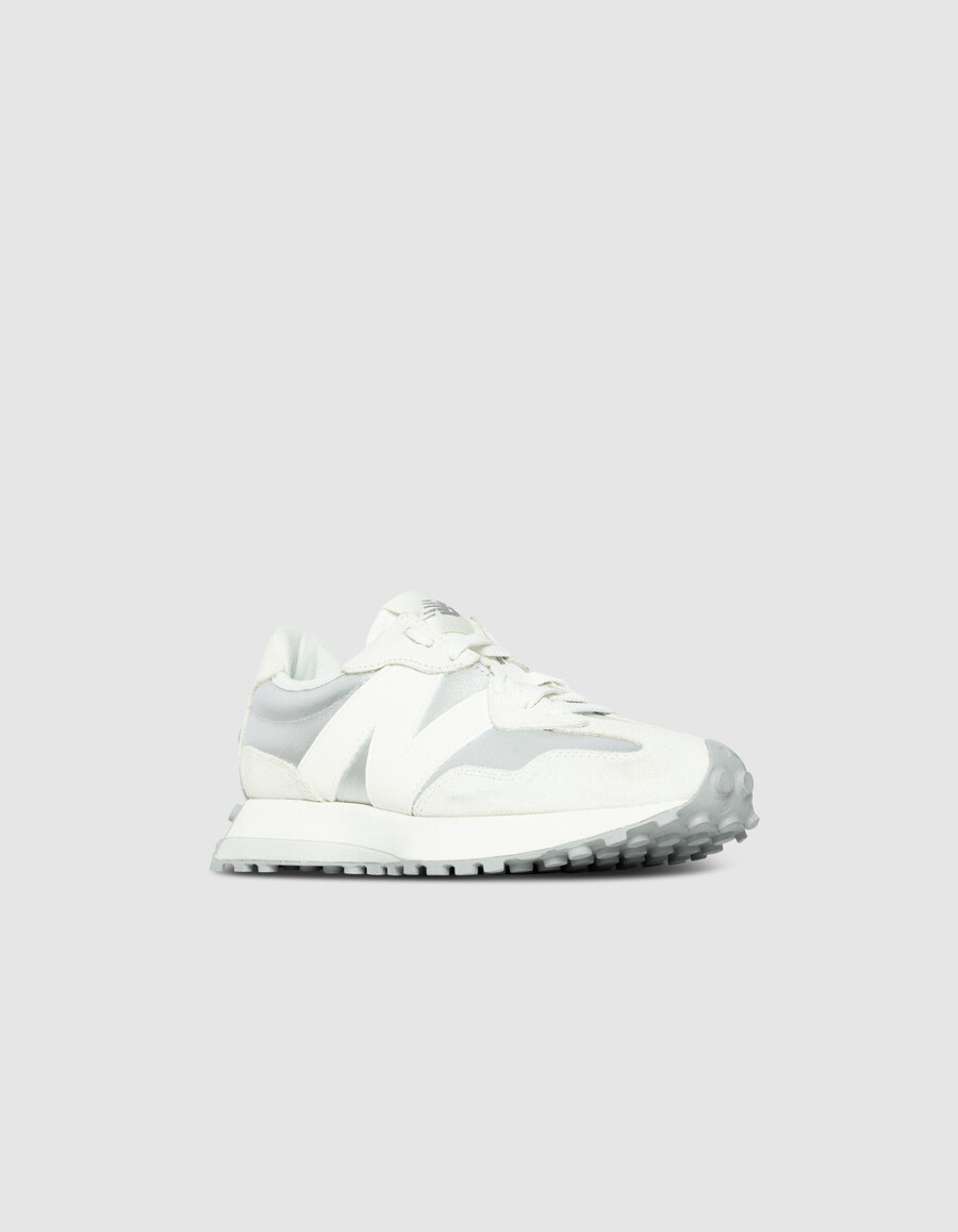 scarpe da ginnastica new balance 327 argento da donna